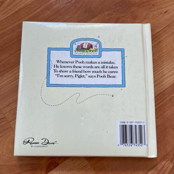 Winnie‎ the Pooh Friends forever I'm Sorry Book - Picture 2 of 2